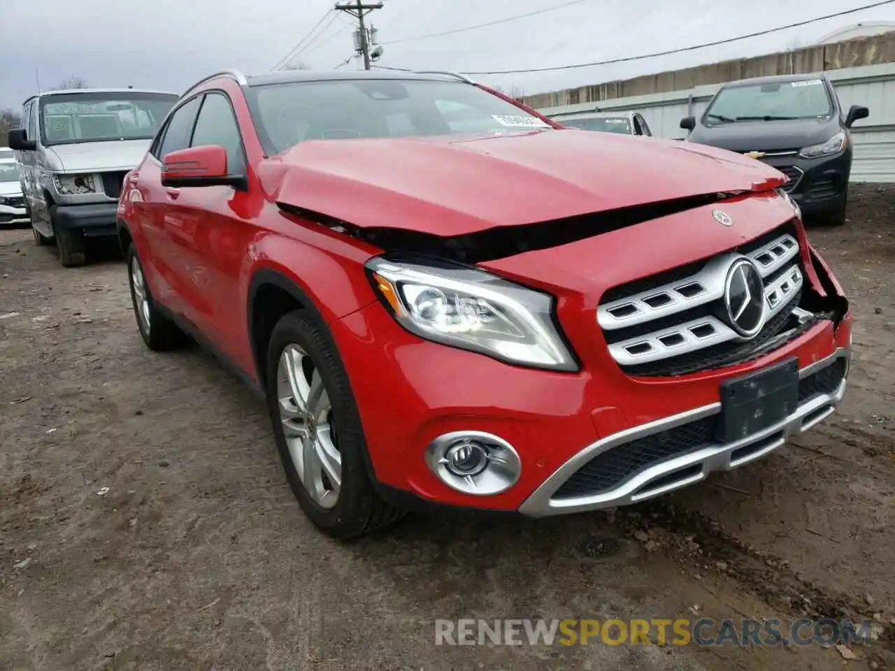 1 Photograph of a damaged car WDCTG4GB5LU025815 MERCEDES-BENZ GLA-CLASS 2020