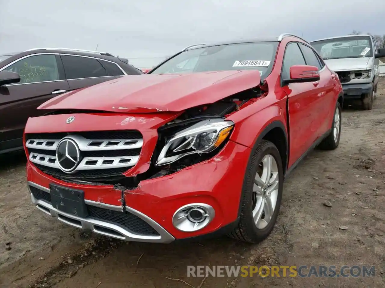 2 Photograph of a damaged car WDCTG4GB5LU025815 MERCEDES-BENZ GLA-CLASS 2020