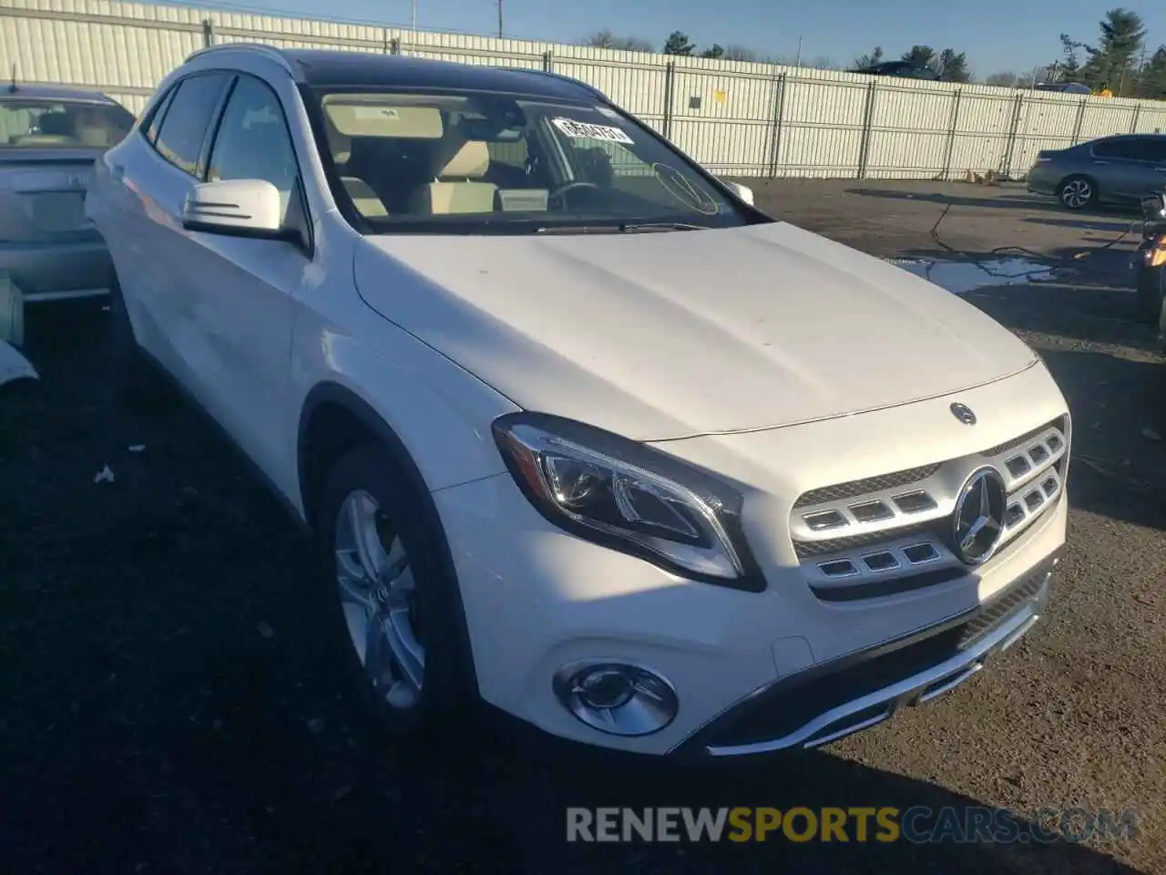 1 Photograph of a damaged car WDCTG4GB5LU027144 MERCEDES-BENZ GLA-CLASS 2020