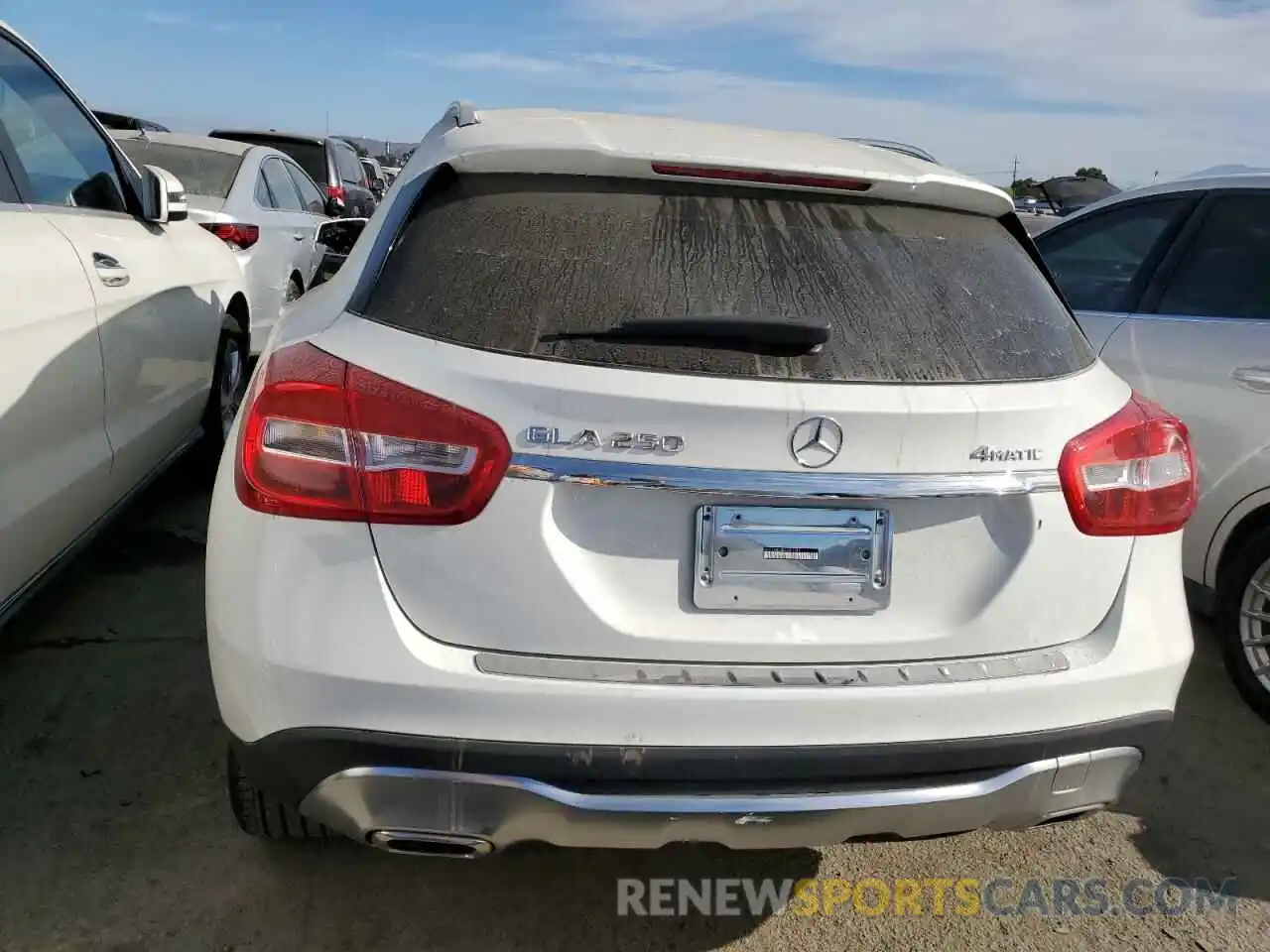 6 Photograph of a damaged car WDCTG4GB6LJ651147 MERCEDES-BENZ GLA-CLASS 2020