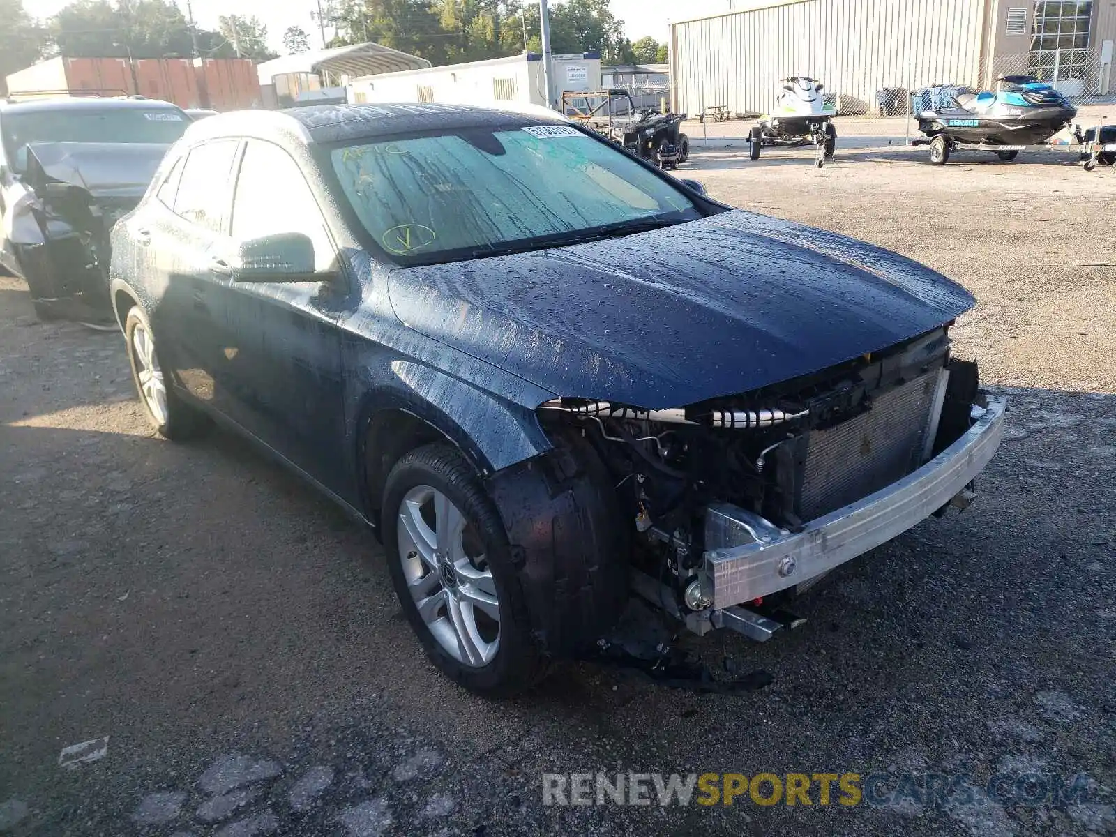 1 Photograph of a damaged car WDCTG4GB6LJ677330 MERCEDES-BENZ GLA-CLASS 2020