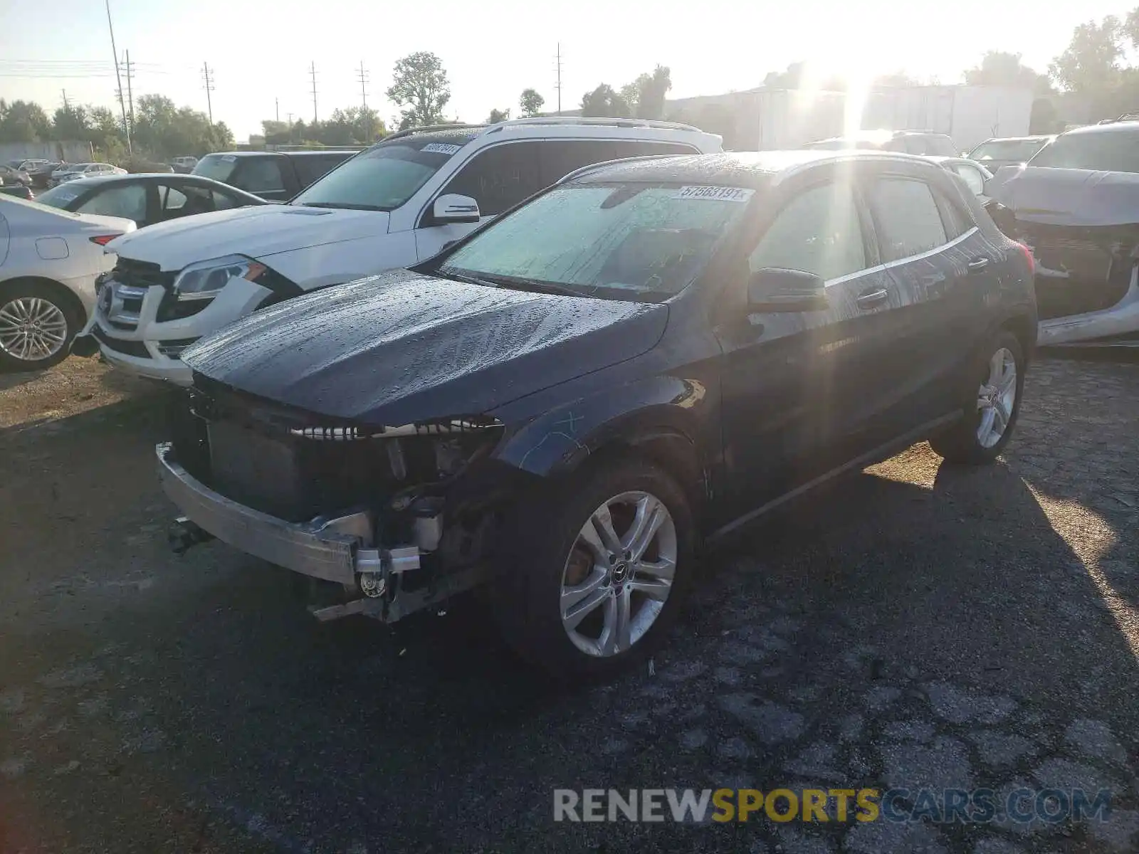 2 Photograph of a damaged car WDCTG4GB6LJ677330 MERCEDES-BENZ GLA-CLASS 2020