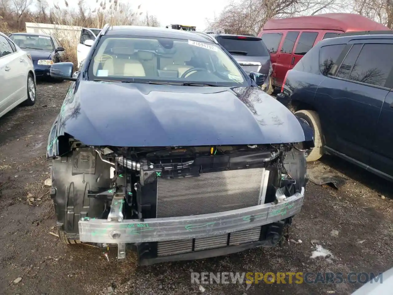 9 Photograph of a damaged car WDCTG4GB6LJ690644 MERCEDES-BENZ GLA-CLASS 2020