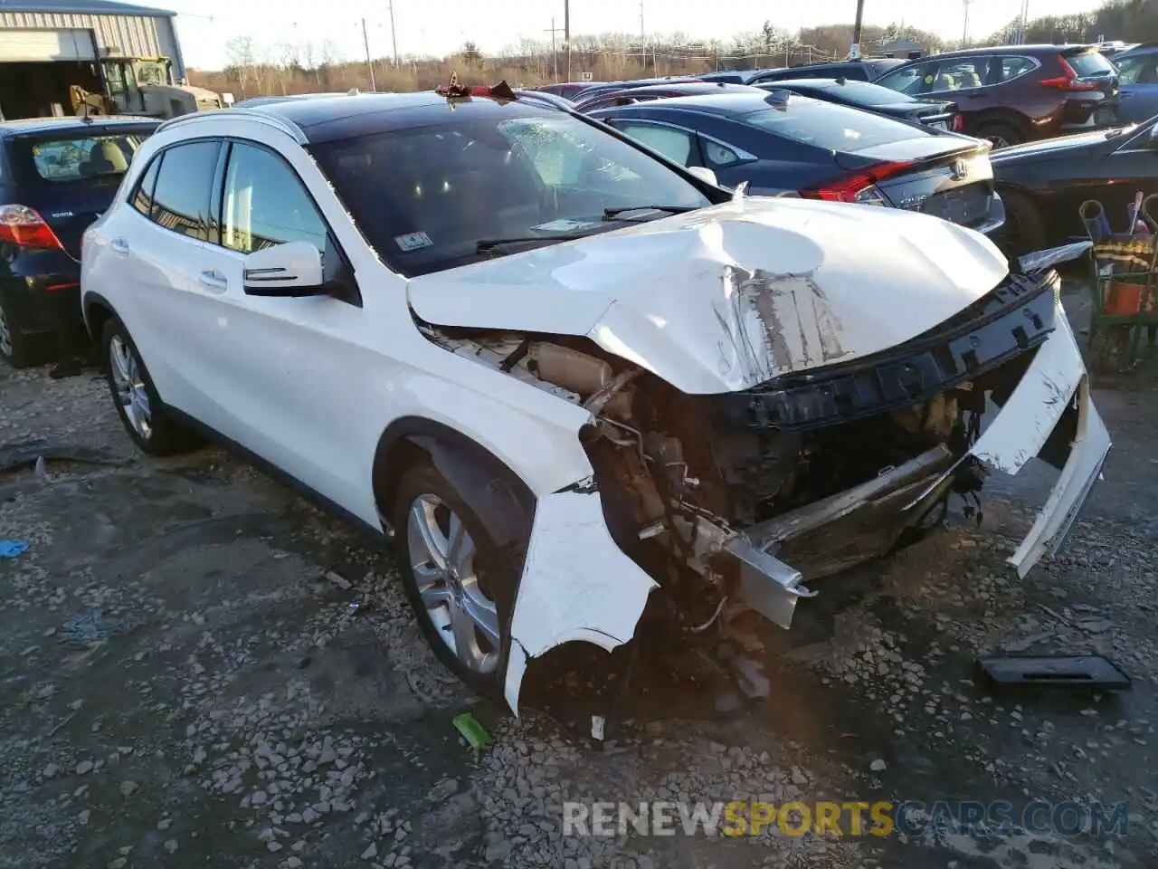 1 Photograph of a damaged car WDCTG4GB6LU025855 MERCEDES-BENZ GLA-CLASS 2020