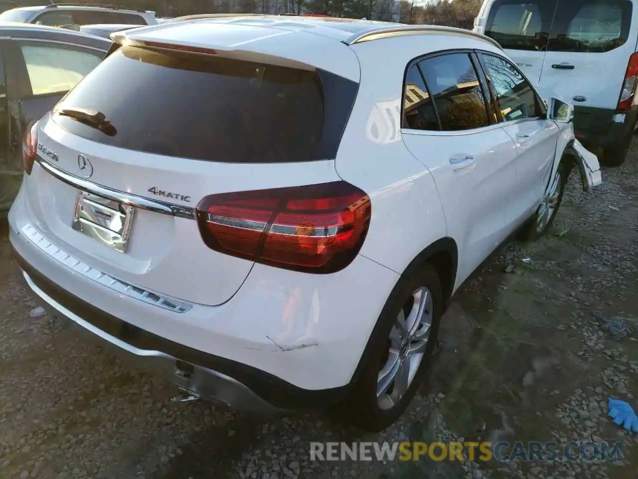 4 Photograph of a damaged car WDCTG4GB6LU025855 MERCEDES-BENZ GLA-CLASS 2020