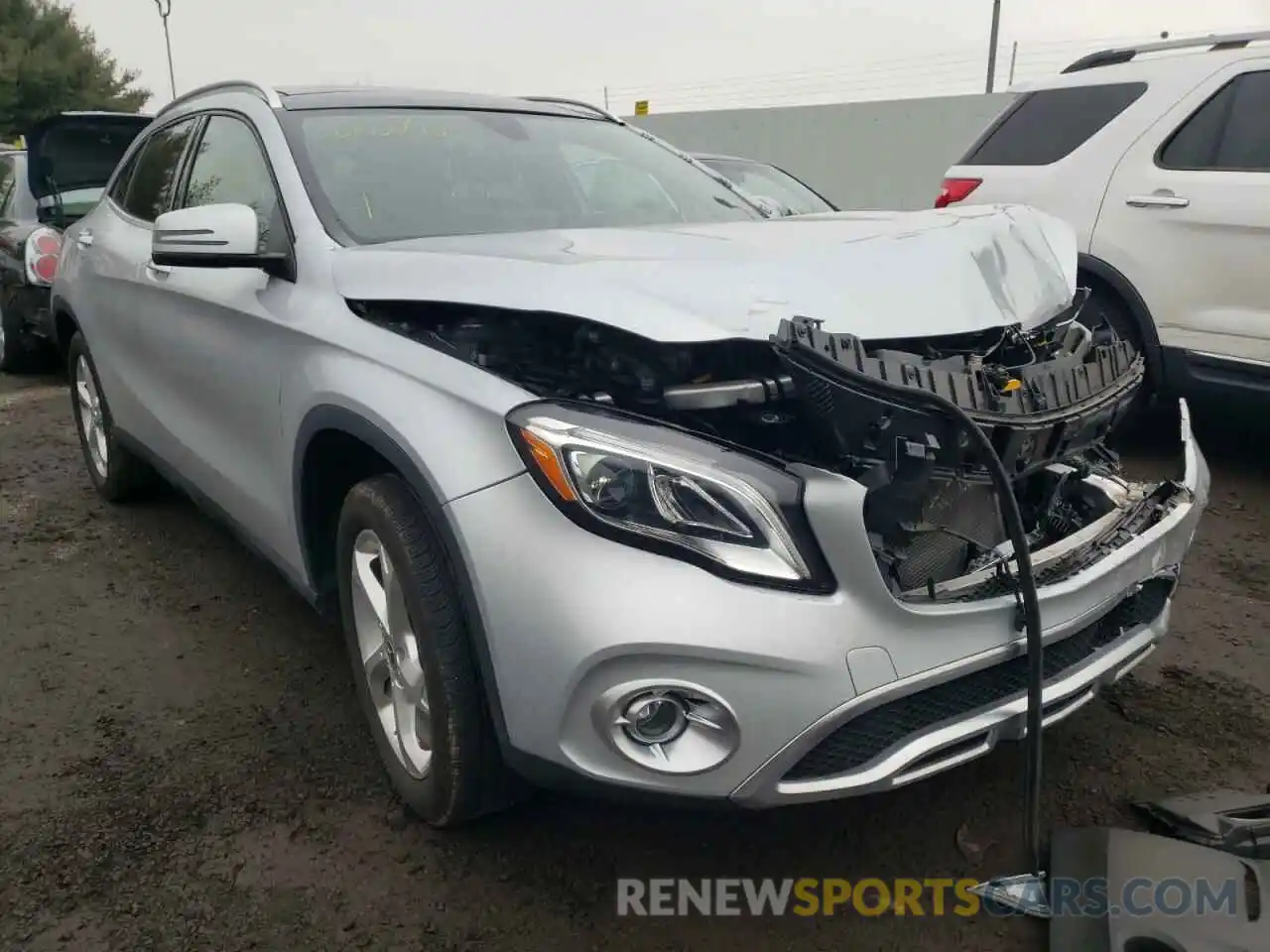 1 Photograph of a damaged car WDCTG4GB7LJ679264 MERCEDES-BENZ GLA-CLASS 2020