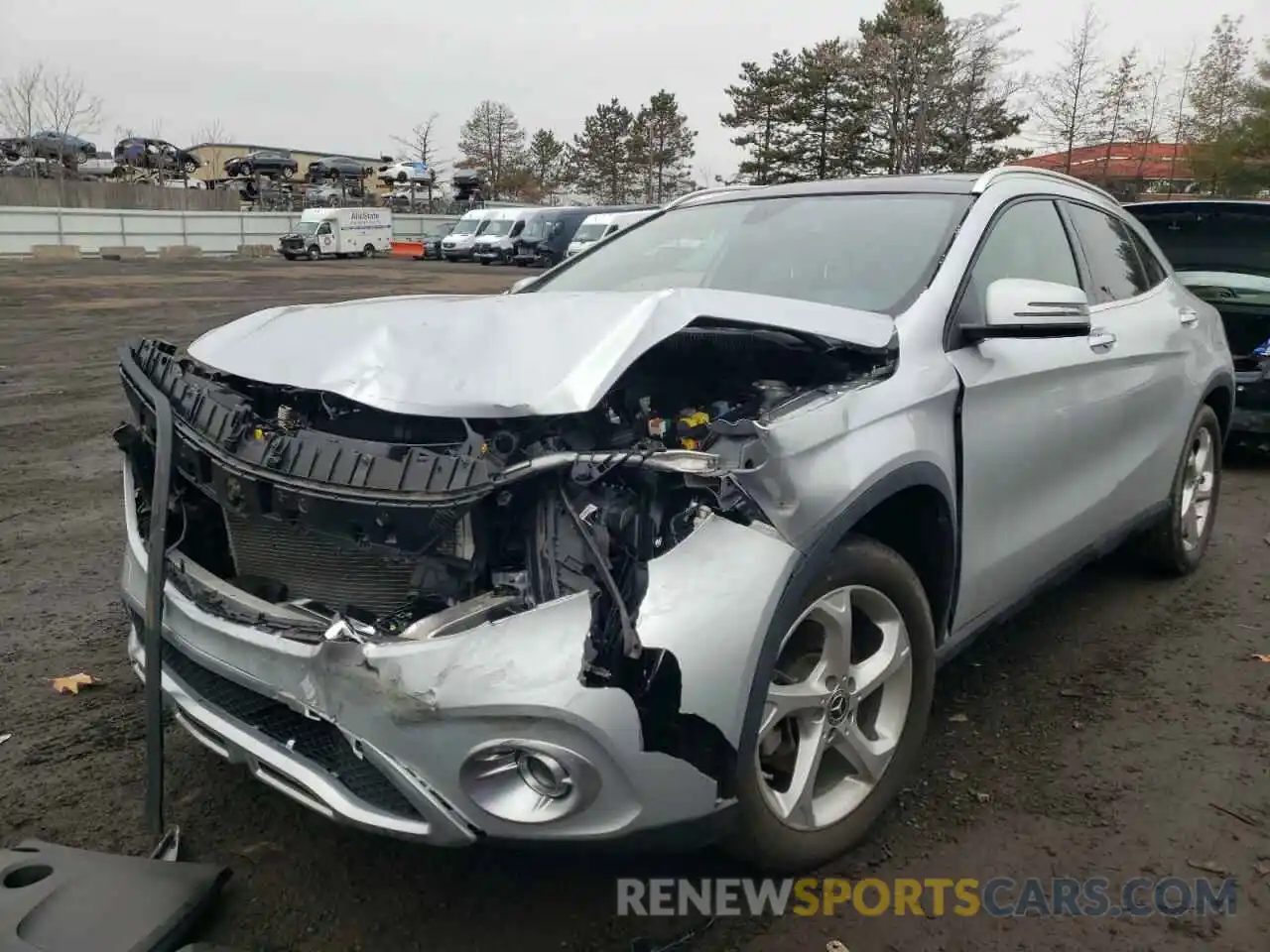 2 Photograph of a damaged car WDCTG4GB7LJ679264 MERCEDES-BENZ GLA-CLASS 2020