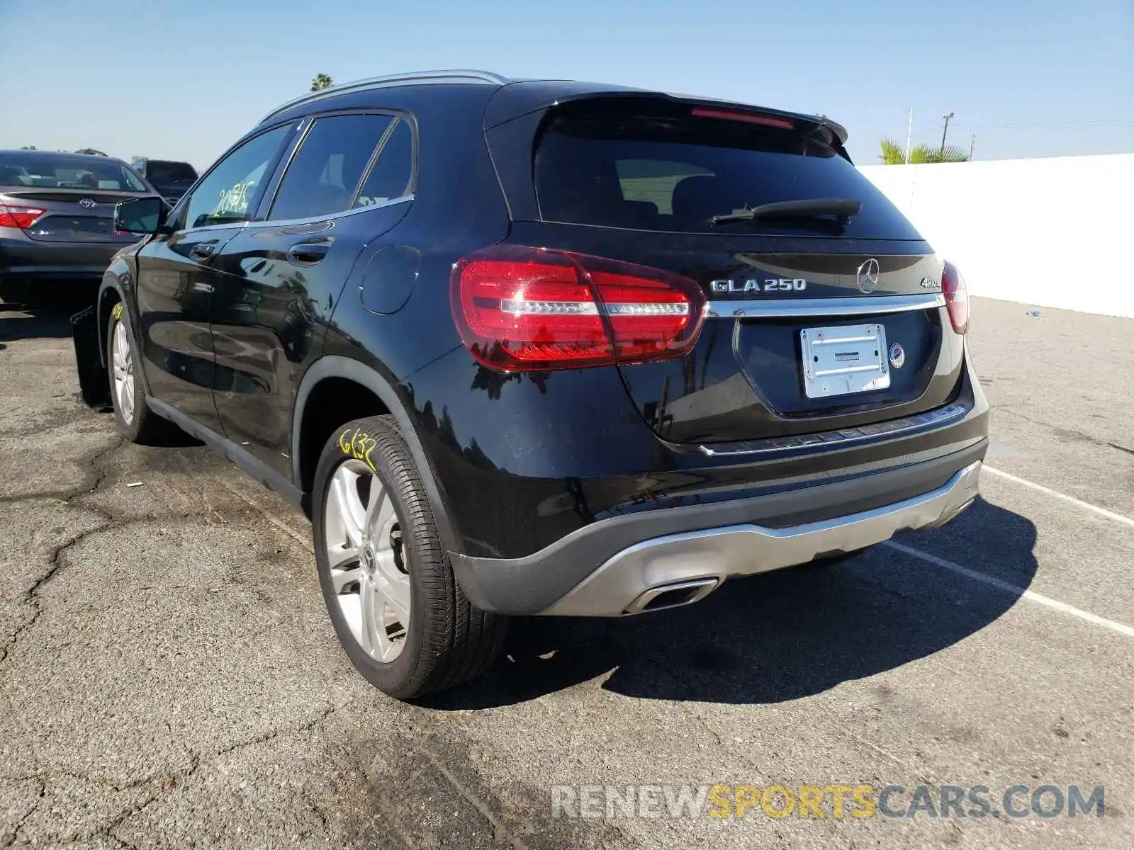 3 Photograph of a damaged car WDCTG4GB7LU022270 MERCEDES-BENZ GLA-CLASS 2020