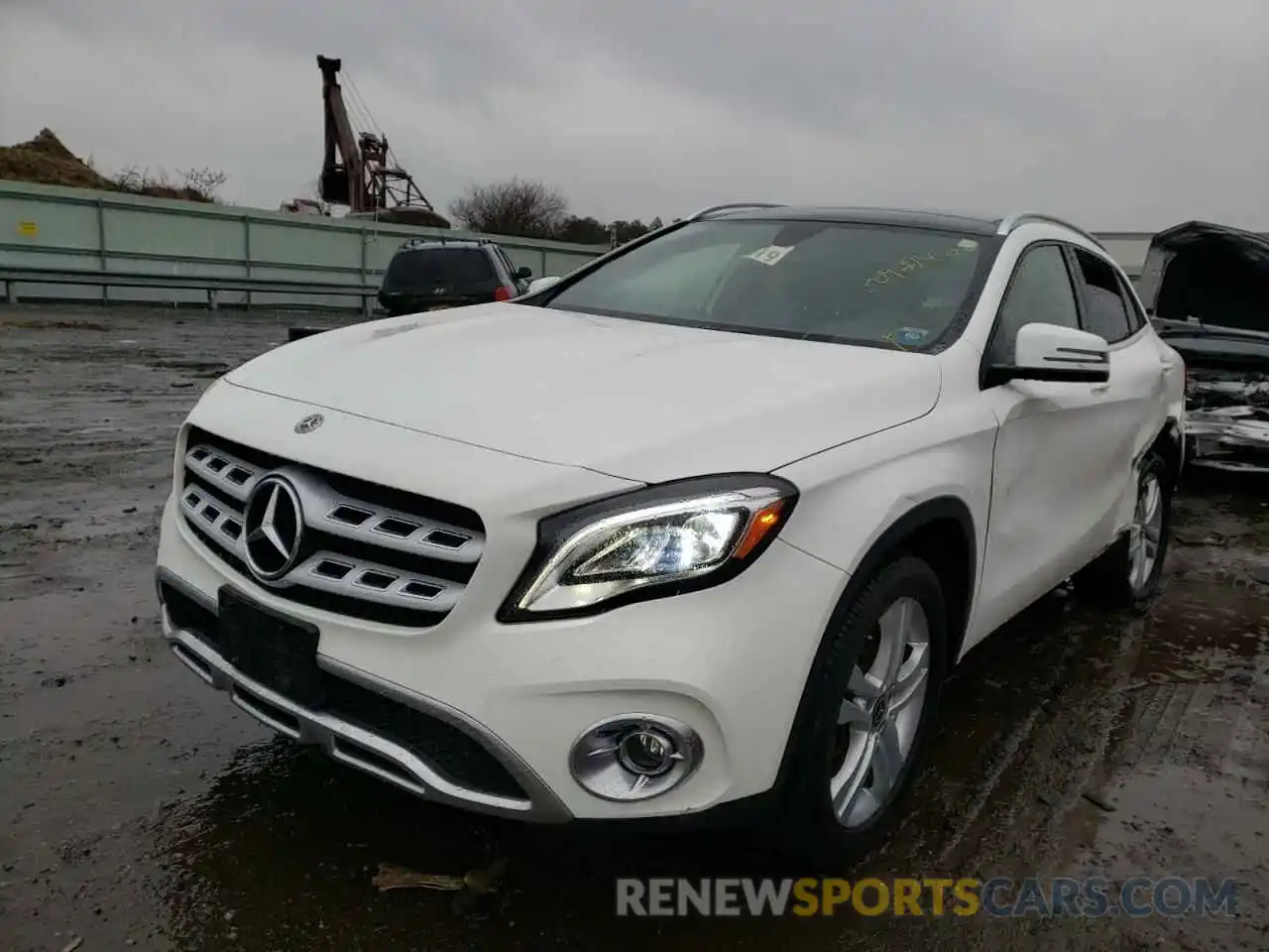 2 Photograph of a damaged car WDCTG4GB7LU024651 MERCEDES-BENZ GLA-CLASS 2020