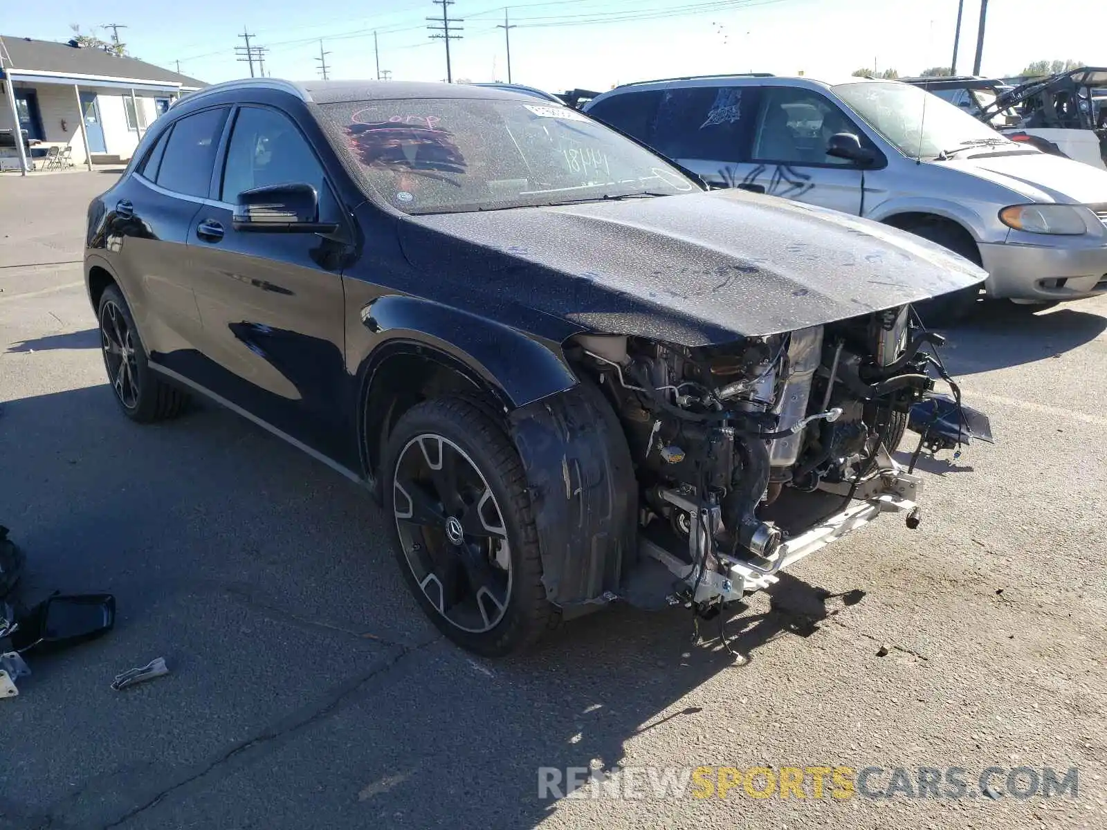 1 Photograph of a damaged car WDCTG4GB8LJ649884 MERCEDES-BENZ GLA-CLASS 2020