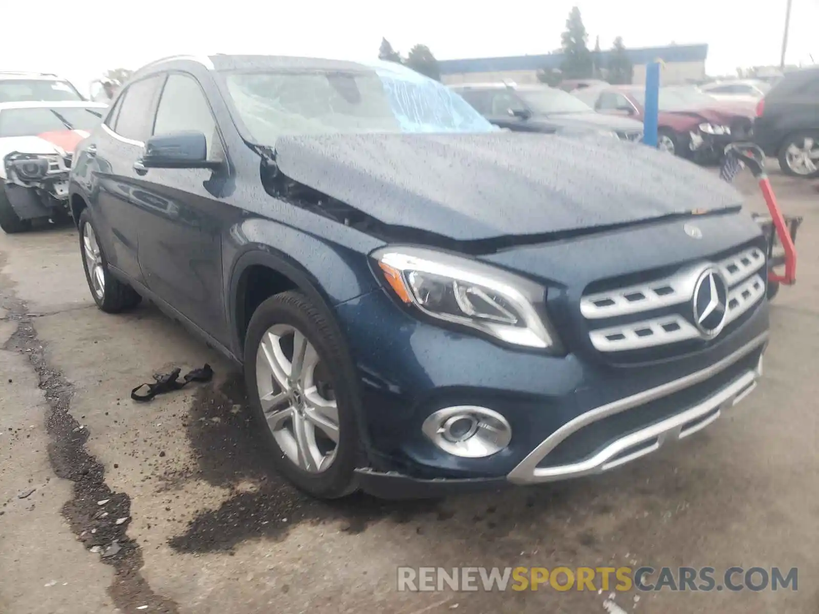 1 Photograph of a damaged car WDCTG4GB8LJ687020 MERCEDES-BENZ GLA-CLASS 2020