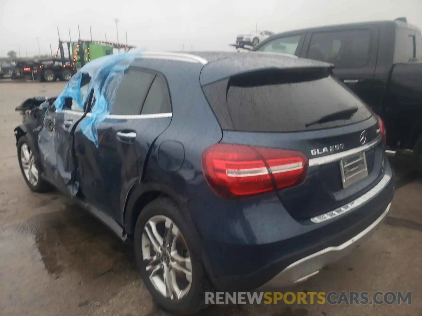 3 Photograph of a damaged car WDCTG4GB8LJ687020 MERCEDES-BENZ GLA-CLASS 2020