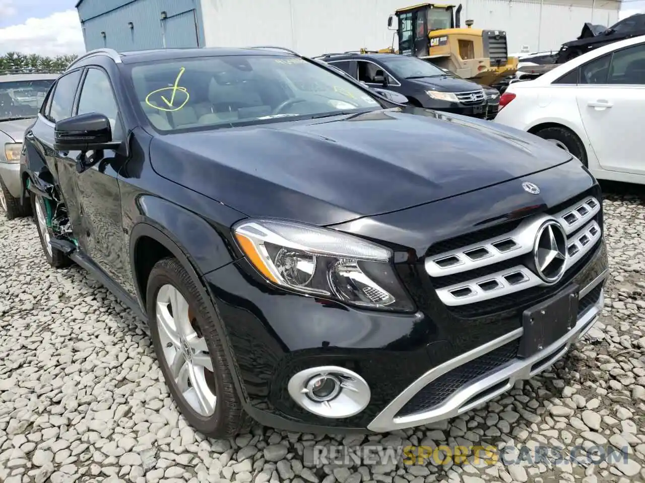 1 Фотография поврежденного автомобиля WDCTG4GB8LU023671 MERCEDES-BENZ GLA-CLASS 2020