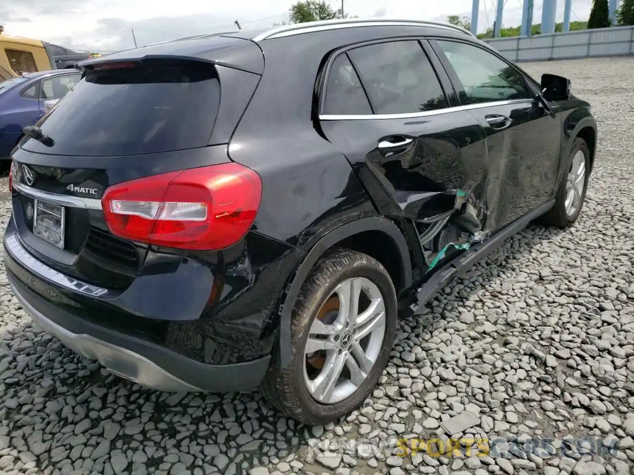 4 Фотография поврежденного автомобиля WDCTG4GB8LU023671 MERCEDES-BENZ GLA-CLASS 2020