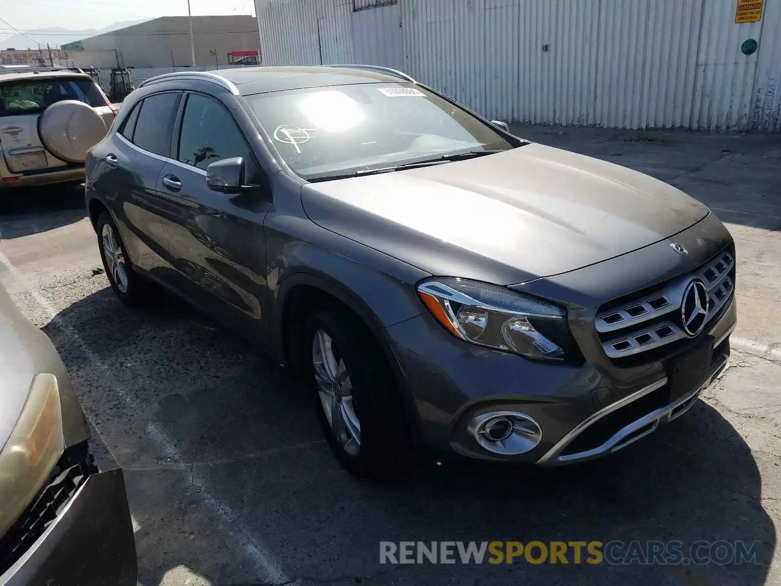 1 Photograph of a damaged car WDCTG4GB9LJ687561 MERCEDES-BENZ GLA-CLASS 2020