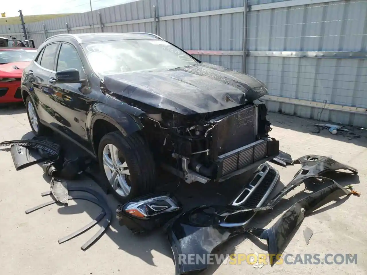 1 Photograph of a damaged car WDCTG4GB9LJ690279 MERCEDES-BENZ GLA-CLASS 2020