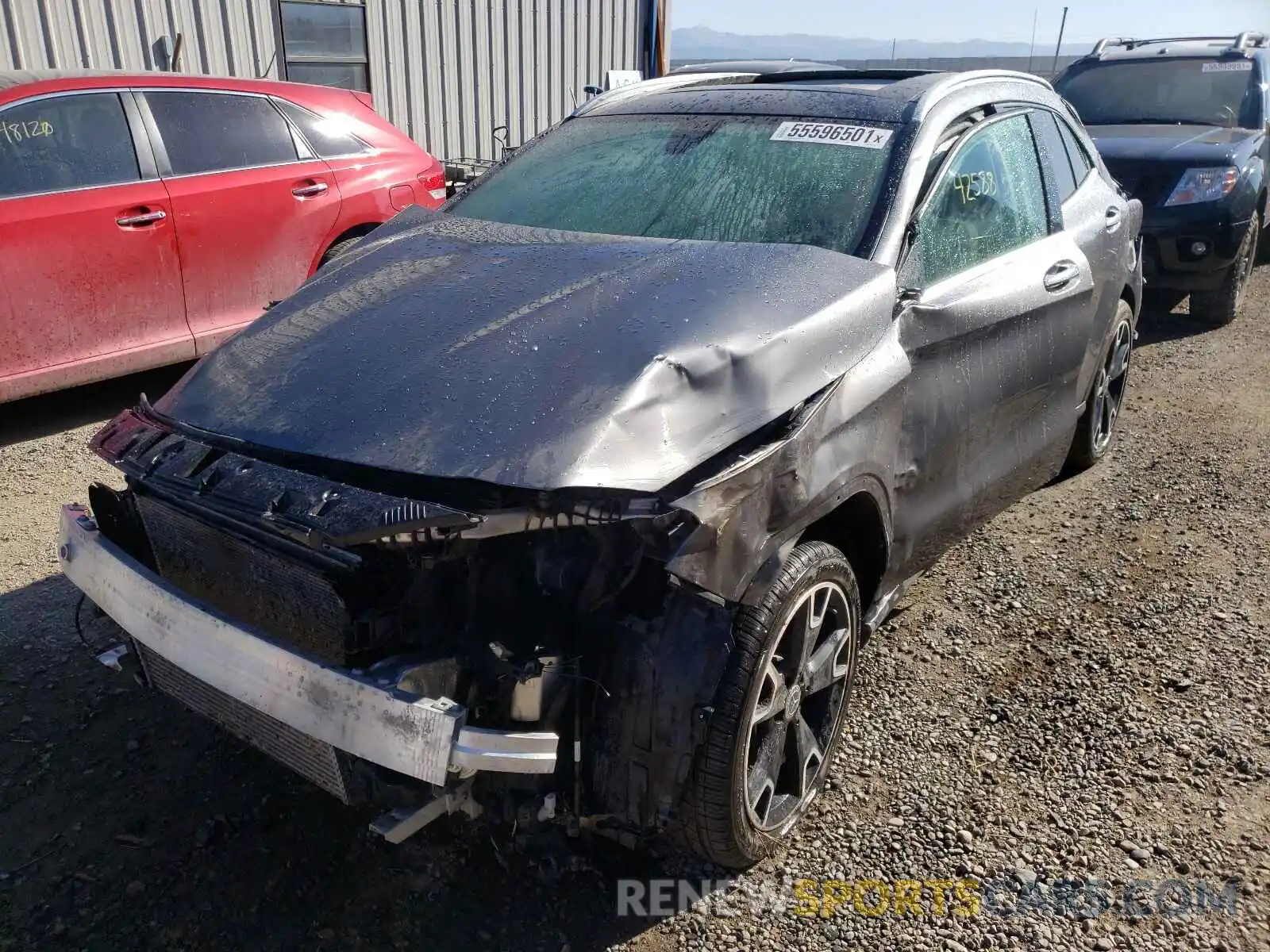 2 Photograph of a damaged car WDCTG4GBXLJ657288 MERCEDES-BENZ GLA-CLASS 2020