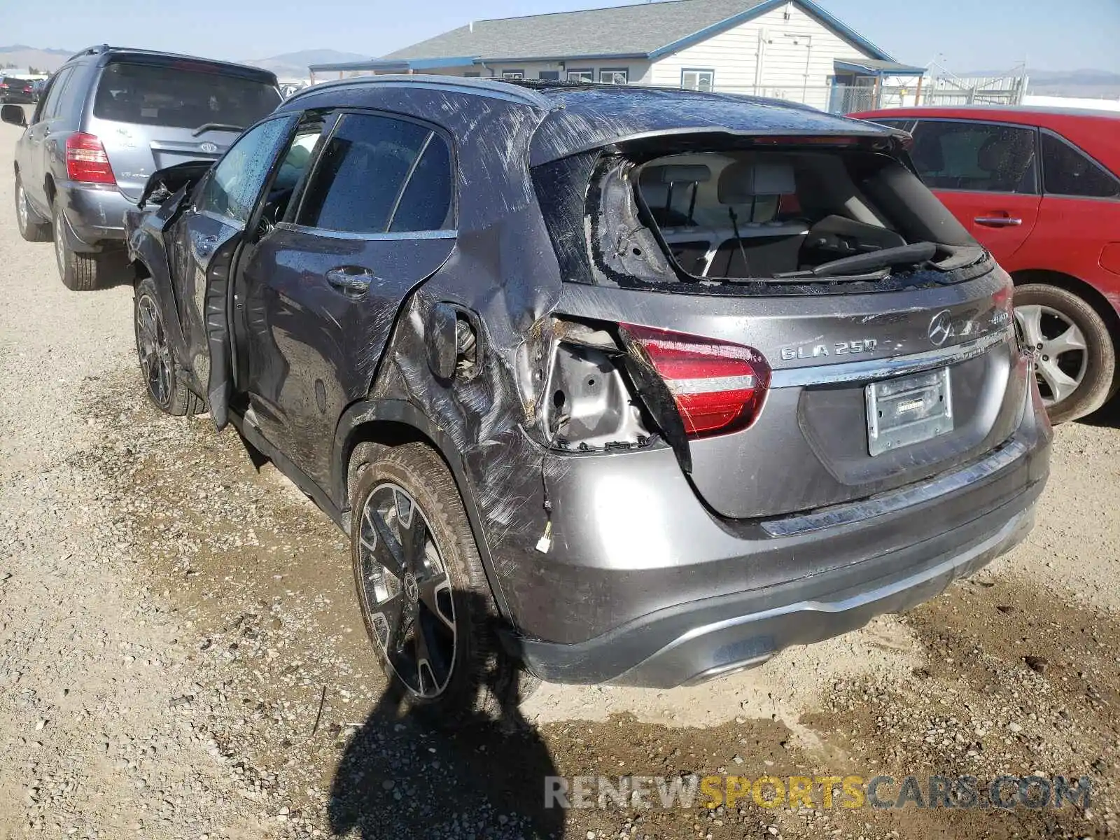 3 Photograph of a damaged car WDCTG4GBXLJ657288 MERCEDES-BENZ GLA-CLASS 2020