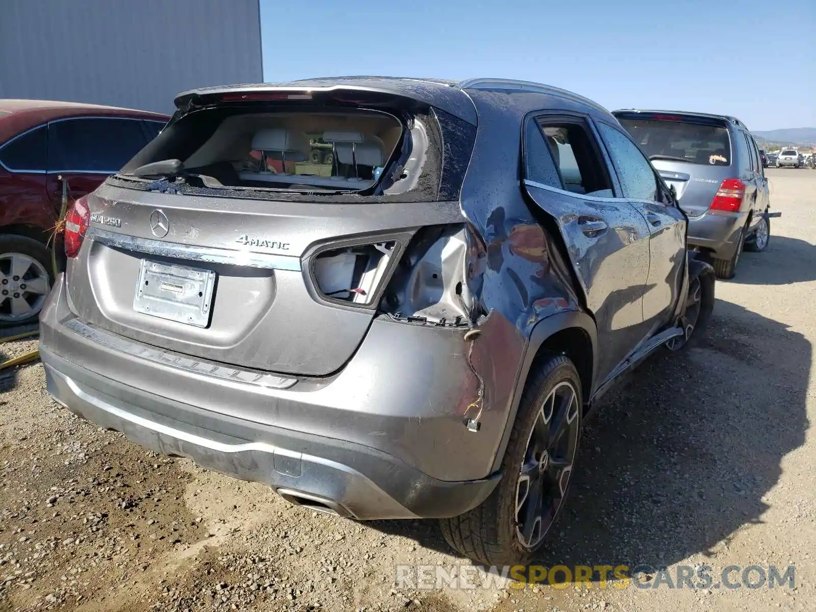 4 Photograph of a damaged car WDCTG4GBXLJ657288 MERCEDES-BENZ GLA-CLASS 2020