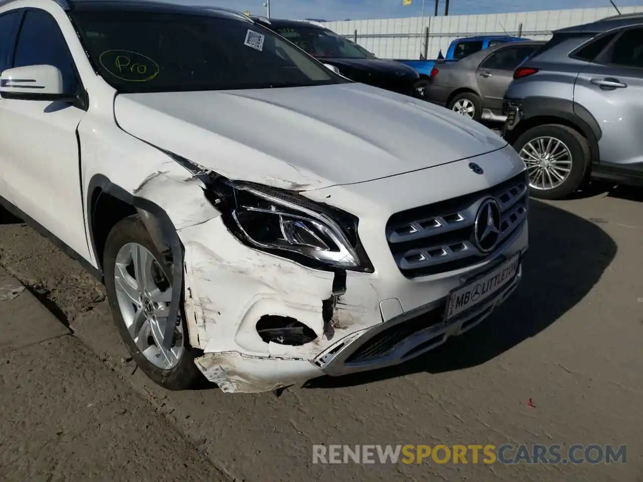 9 Photograph of a damaged car WDCTG4GBXLU021954 MERCEDES-BENZ GLA-CLASS 2020