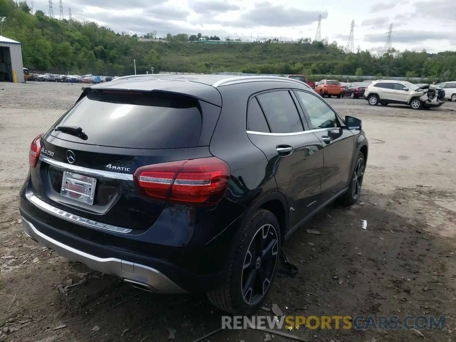 4 Photograph of a damaged car WDCTG4GBXLU027687 MERCEDES-BENZ GLA-CLASS 2020