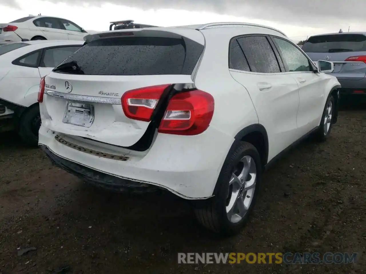 4 Photograph of a damaged car WDCTG4GBXLU027737 MERCEDES-BENZ GLA-CLASS 2020