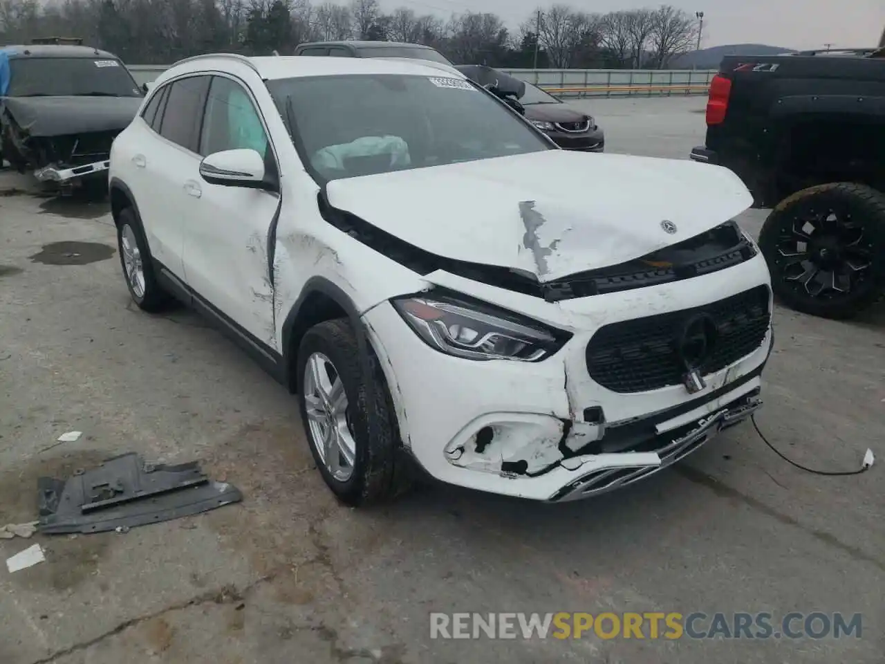 1 Photograph of a damaged car W1N4N4GB0MJ118432 MERCEDES-BENZ GLA-CLASS 2021