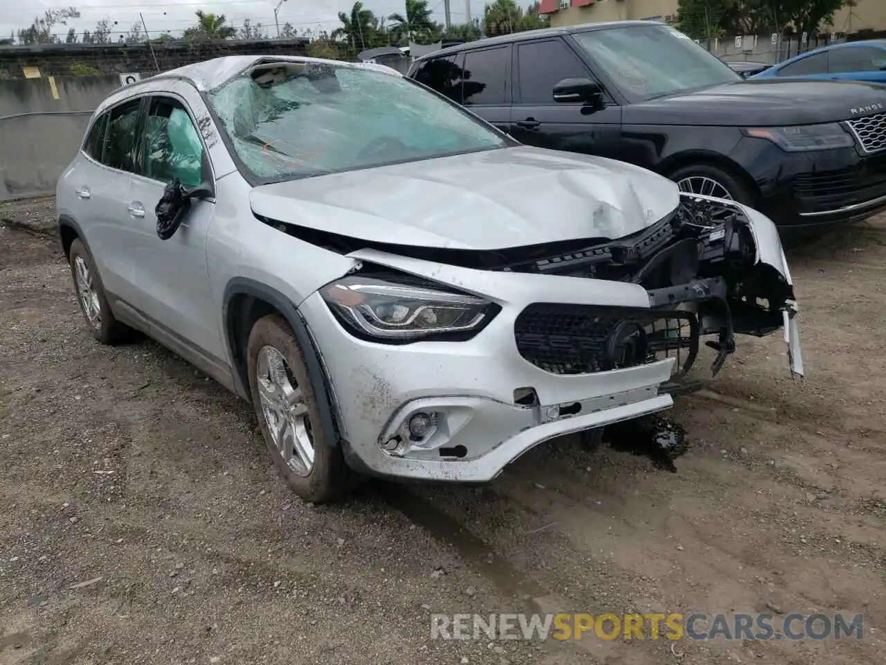 1 Photograph of a damaged car W1N4N4GB1MJ194225 MERCEDES-BENZ GLA-CLASS 2021