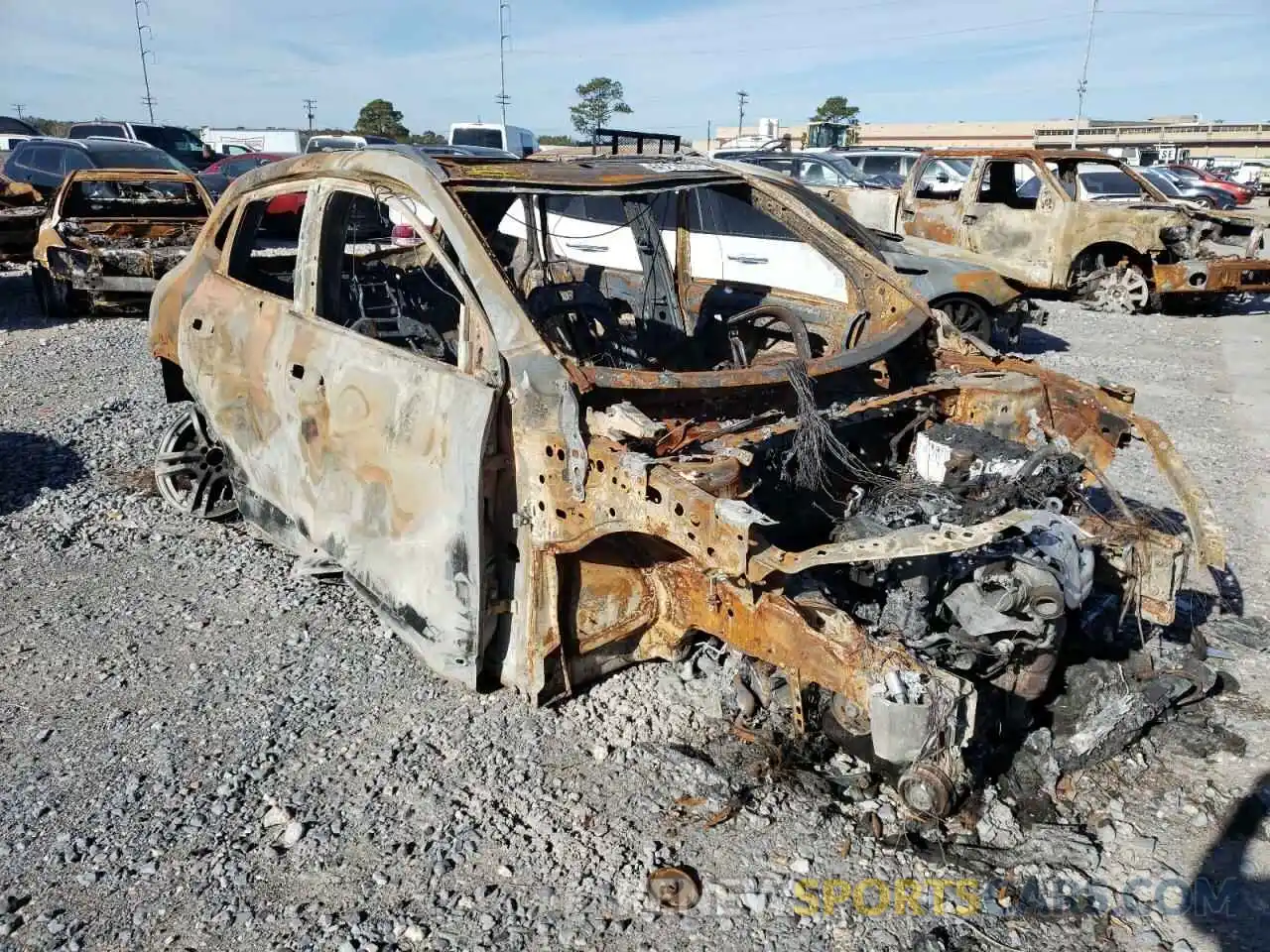 1 Photograph of a damaged car W1N4N4GB1MJ214067 MERCEDES-BENZ GLA-CLASS 2021