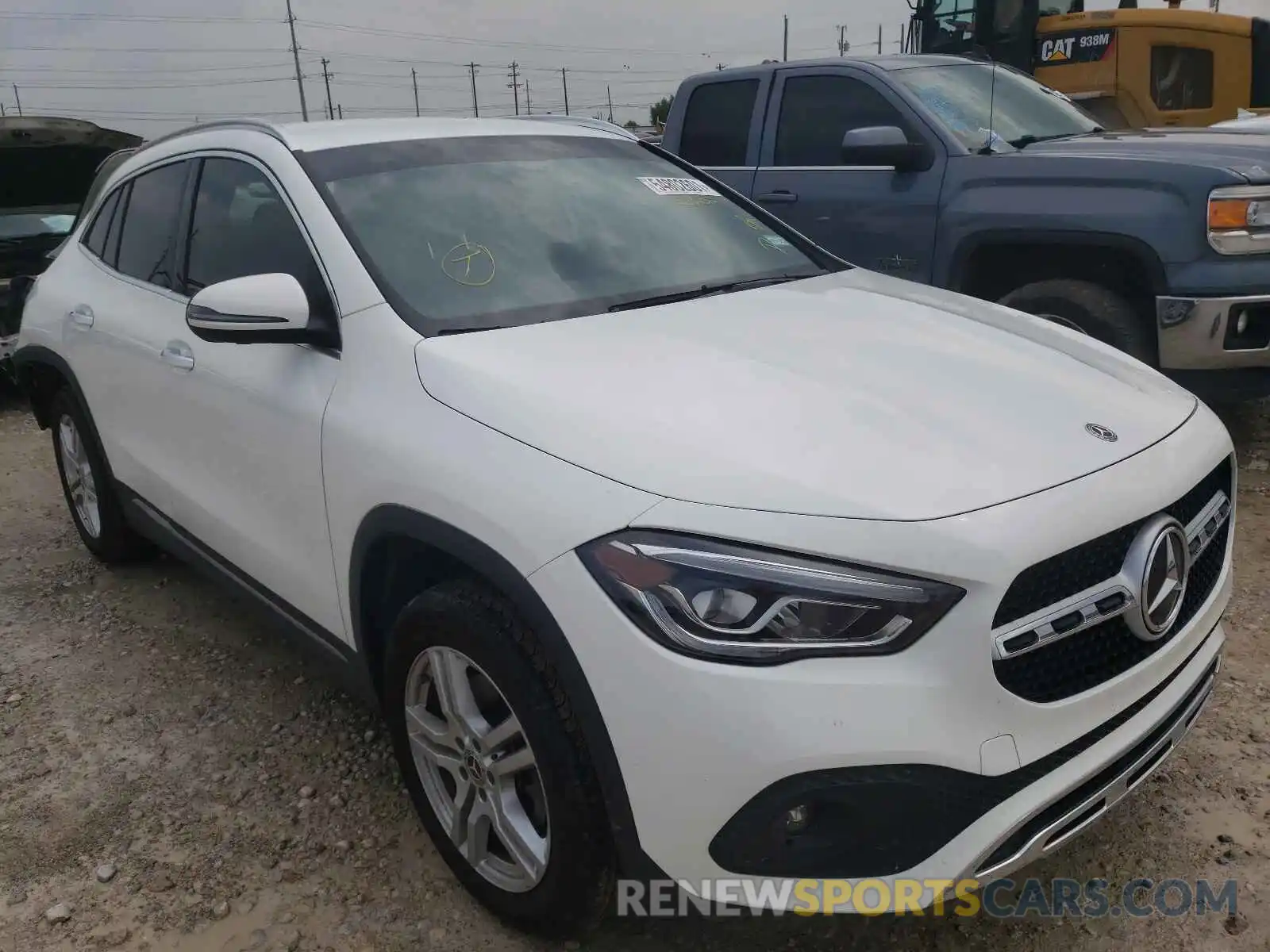 1 Photograph of a damaged car W1N4N4GB2MJ123602 MERCEDES-BENZ GLA-CLASS 2021