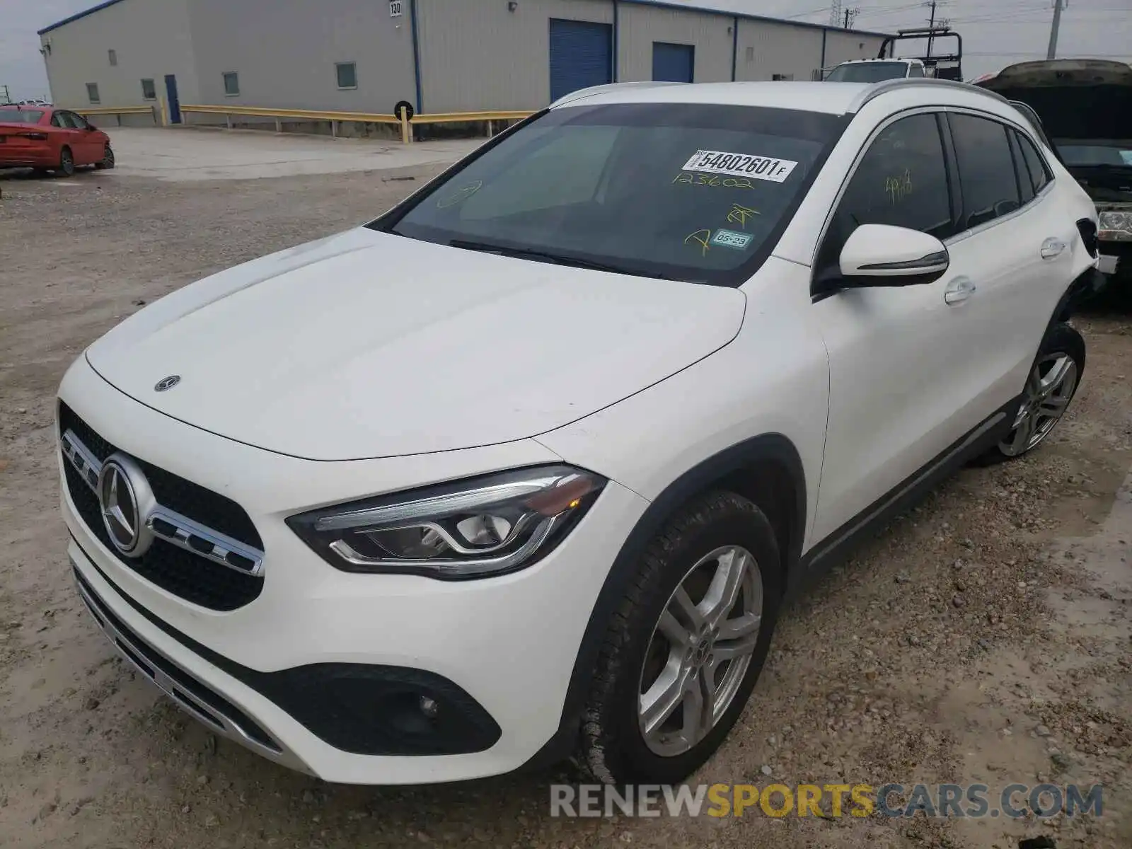 2 Photograph of a damaged car W1N4N4GB2MJ123602 MERCEDES-BENZ GLA-CLASS 2021