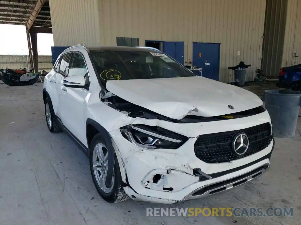 1 Photograph of a damaged car W1N4N4GB3MJ201529 MERCEDES-BENZ GLA-CLASS 2021