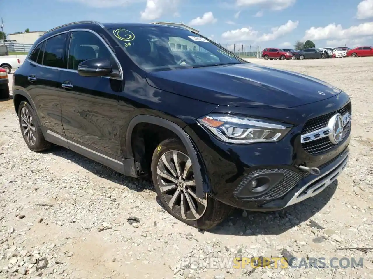 1 Photograph of a damaged car W1N4N4GB3MJ241903 MERCEDES-BENZ GLA-CLASS 2021