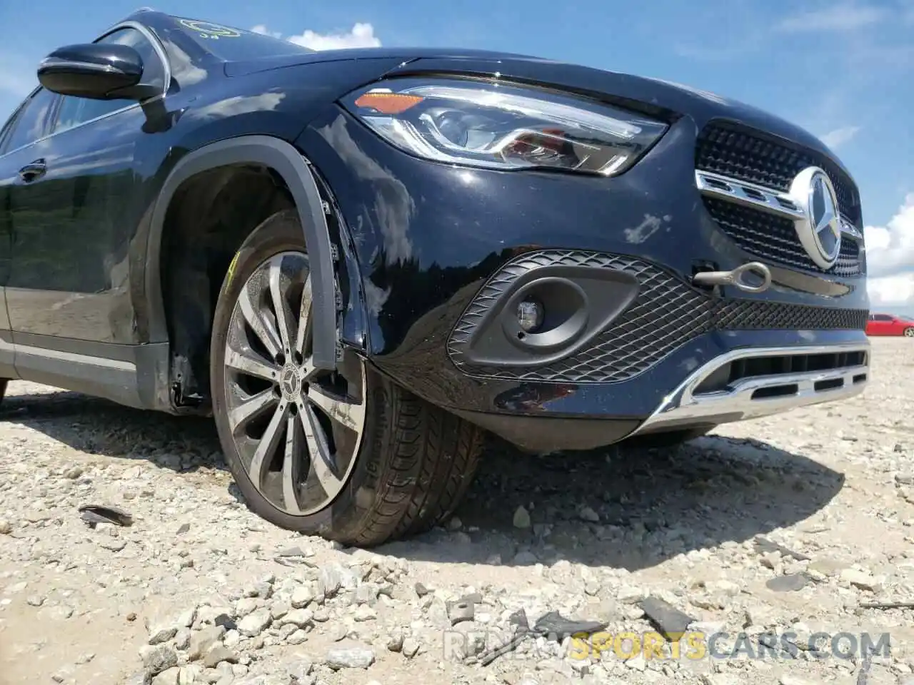 9 Photograph of a damaged car W1N4N4GB3MJ241903 MERCEDES-BENZ GLA-CLASS 2021