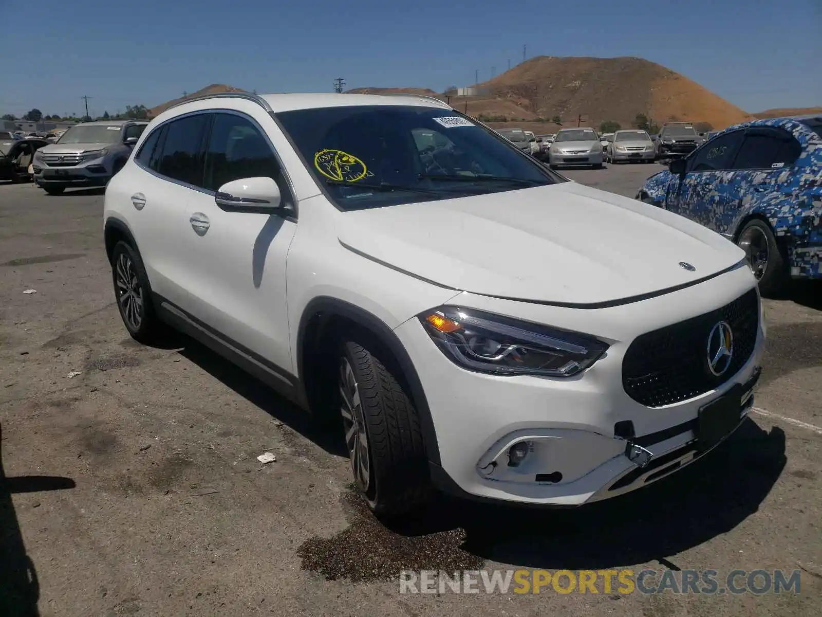 1 Photograph of a damaged car W1N4N4GB3MJ258958 MERCEDES-BENZ GLA-CLASS 2021