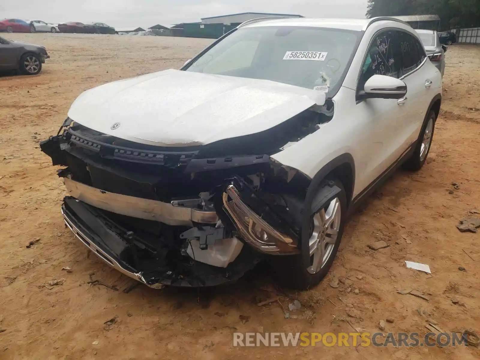 2 Photograph of a damaged car W1N4N4GB4MJ122337 MERCEDES-BENZ GLA-CLASS 2021