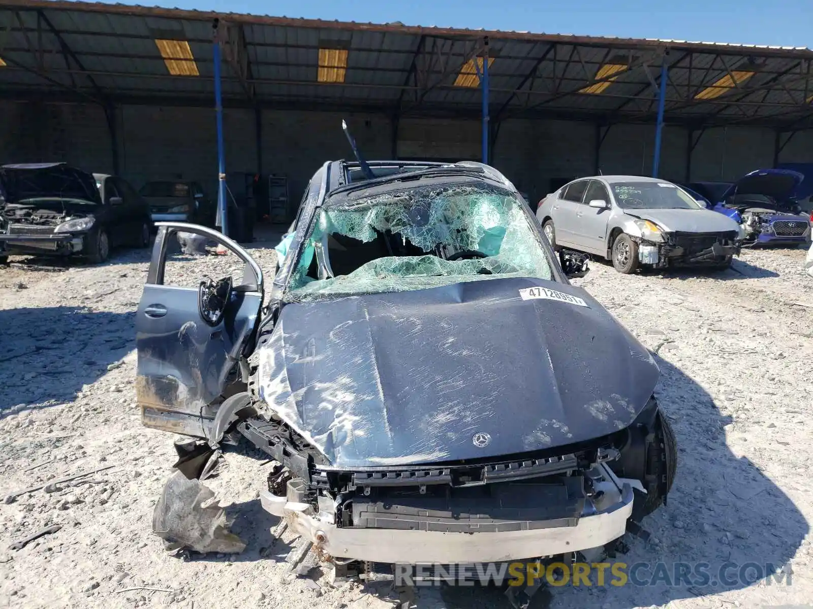 9 Photograph of a damaged car W1N4N4GB4MJ158870 MERCEDES-BENZ GLA-CLASS 2021