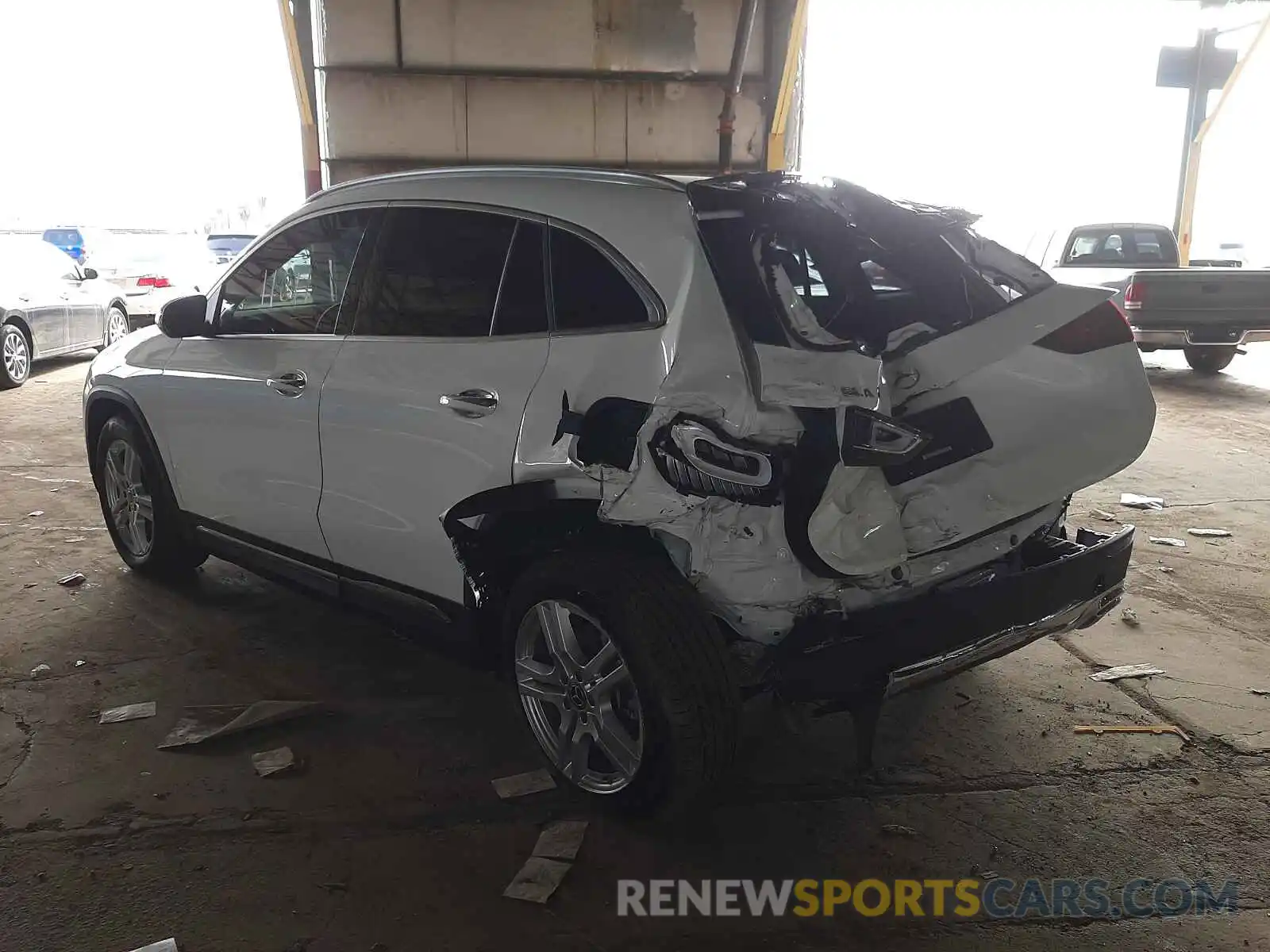 3 Photograph of a damaged car W1N4N4GB5MJ120452 MERCEDES-BENZ GLA-CLASS 2021