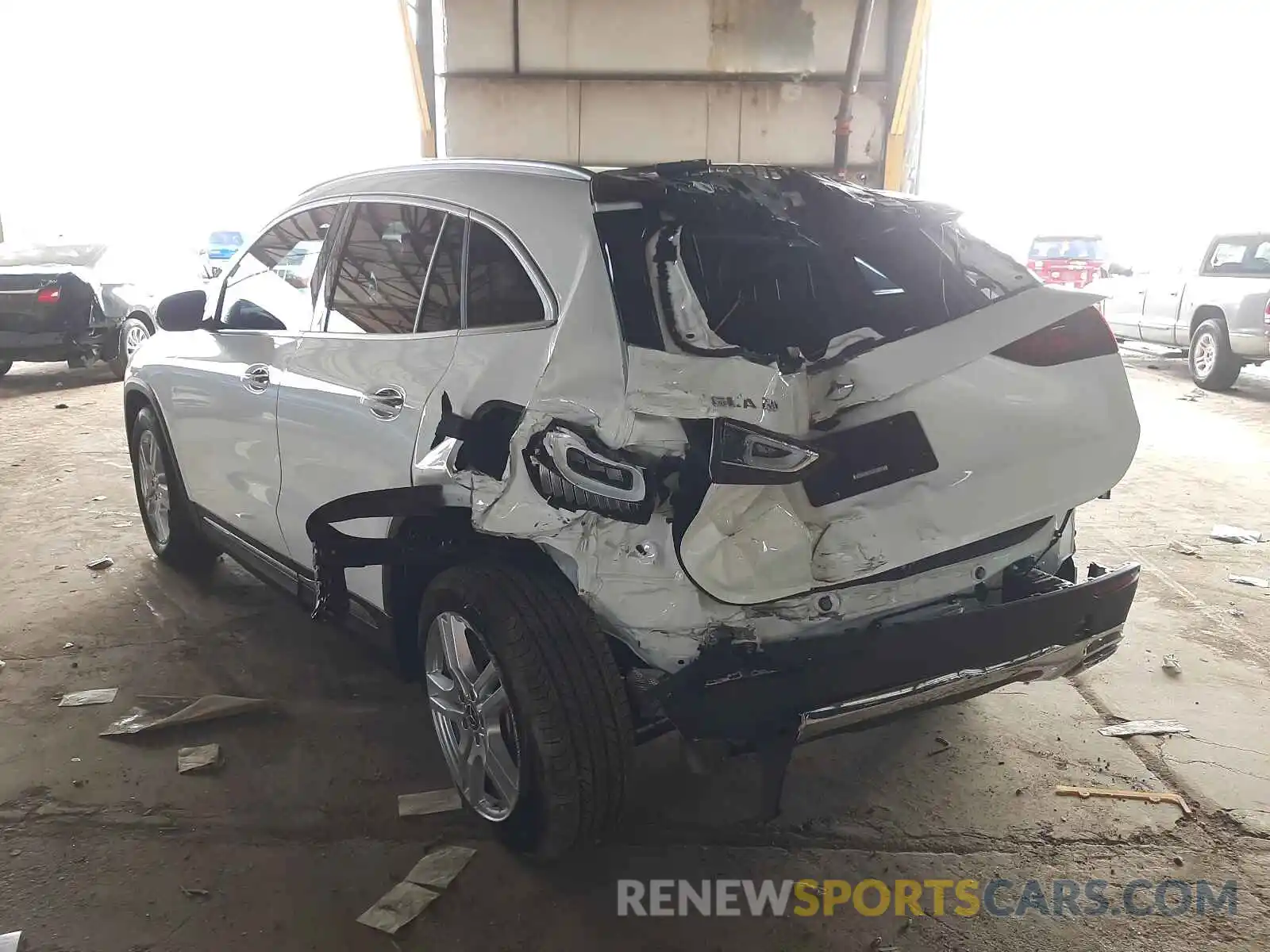 9 Photograph of a damaged car W1N4N4GB5MJ120452 MERCEDES-BENZ GLA-CLASS 2021