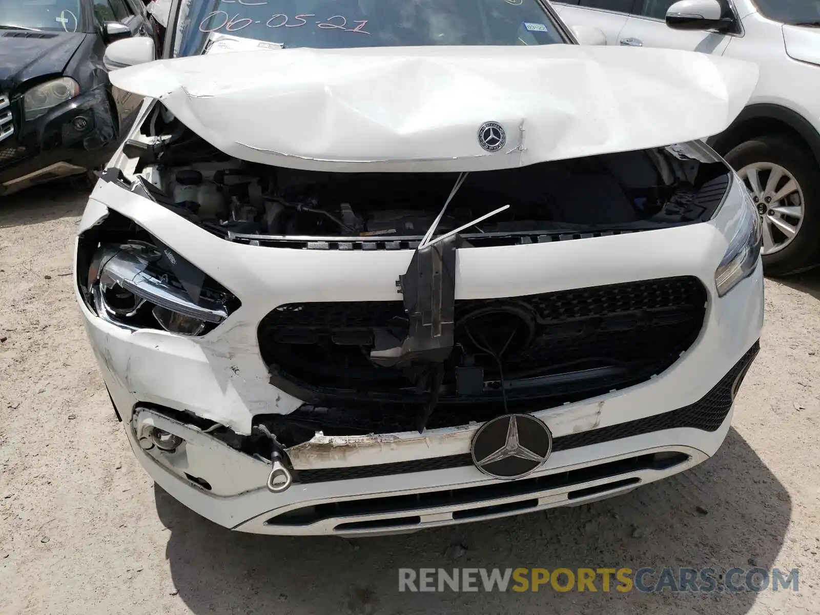 9 Photograph of a damaged car W1N4N4GB5MJ128163 MERCEDES-BENZ GLA-CLASS 2021