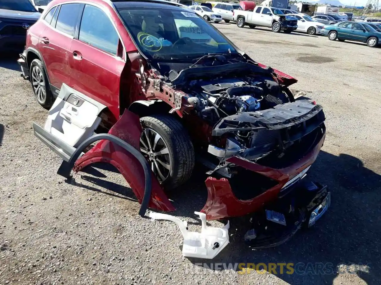 9 Photograph of a damaged car W1N4N4GB5MJ200625 MERCEDES-BENZ GLA-CLASS 2021