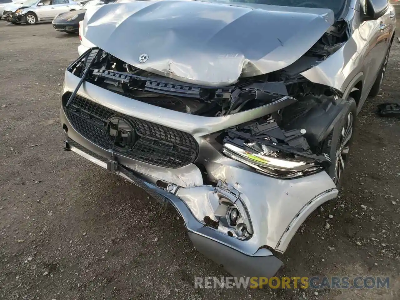 9 Photograph of a damaged car W1N4N4GB5MJ256600 MERCEDES-BENZ GLA-CLASS 2021