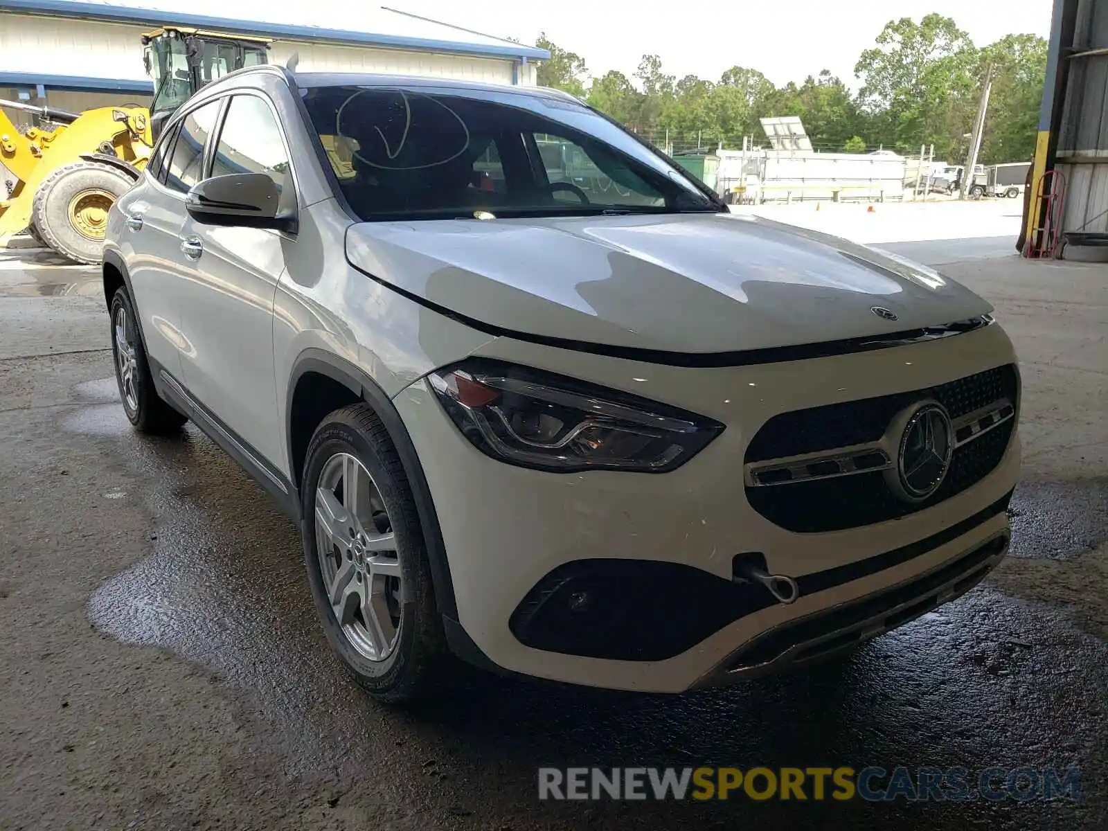 1 Photograph of a damaged car W1N4N4GB6MJ117222 MERCEDES-BENZ GLA-CLASS 2021