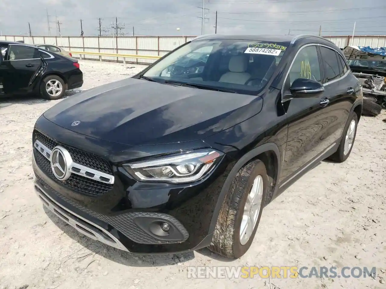 2 Photograph of a damaged car W1N4N4GB6MJ156506 MERCEDES-BENZ GLA-CLASS 2021