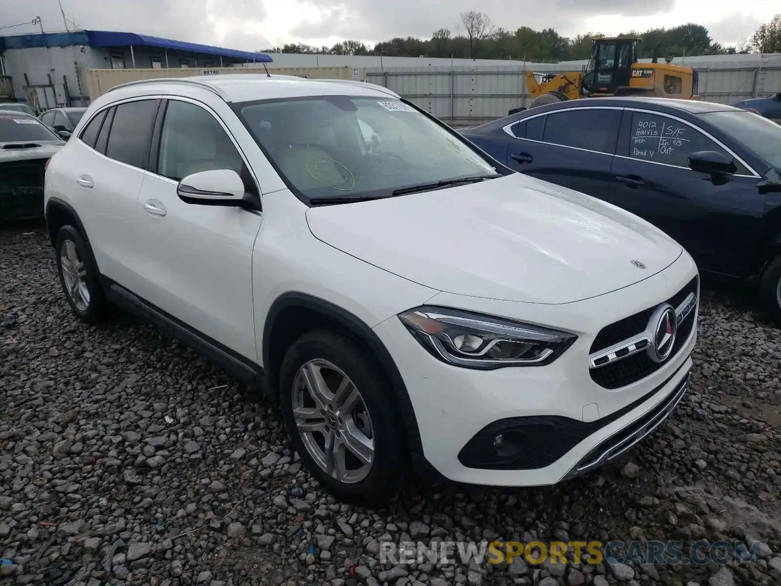 1 Photograph of a damaged car W1N4N4GB6MJ169062 MERCEDES-BENZ GLA-CLASS 2021