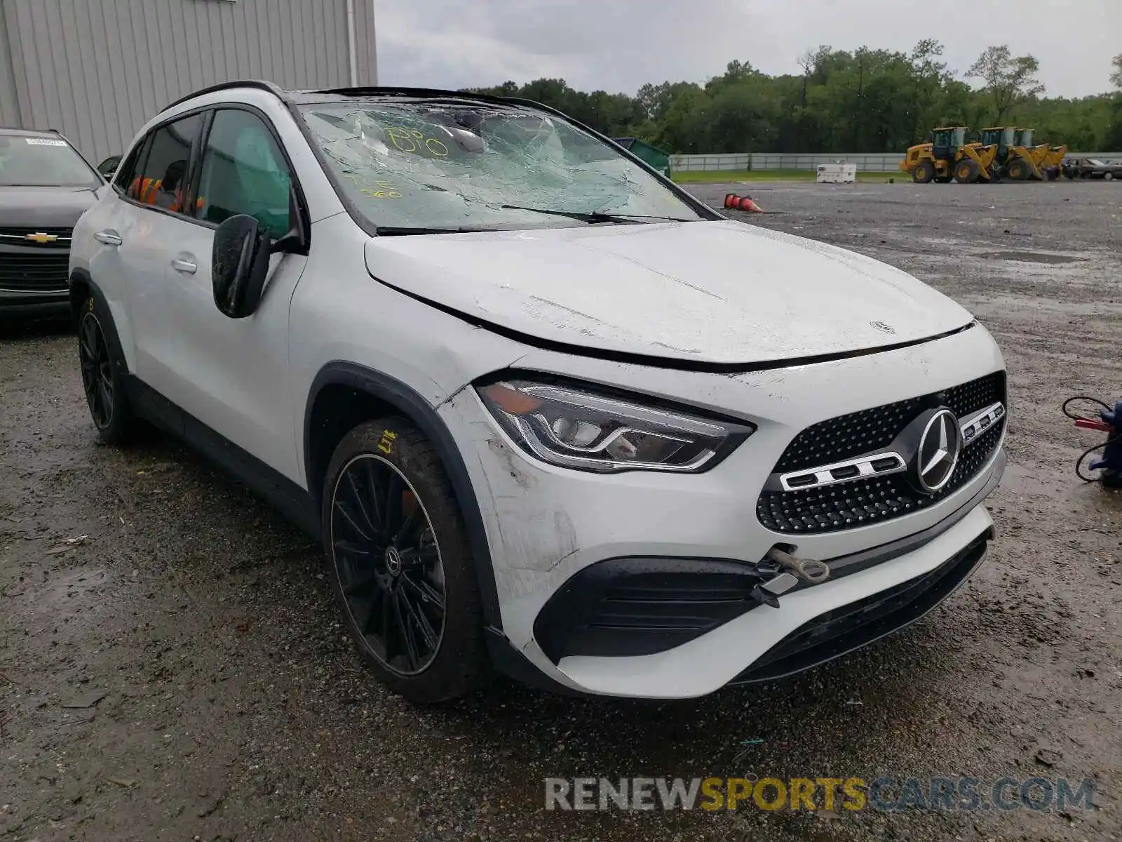 1 Photograph of a damaged car W1N4N4GB6MJ192244 MERCEDES-BENZ GLA-CLASS 2021