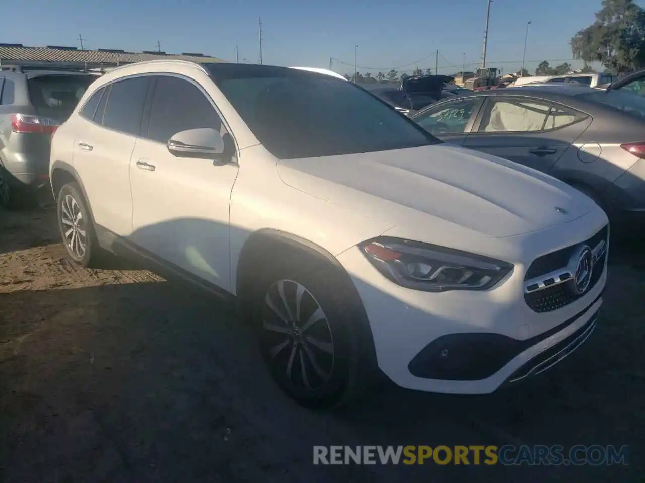 1 Photograph of a damaged car W1N4N4GB6MJ221113 MERCEDES-BENZ GLA-CLASS 2021