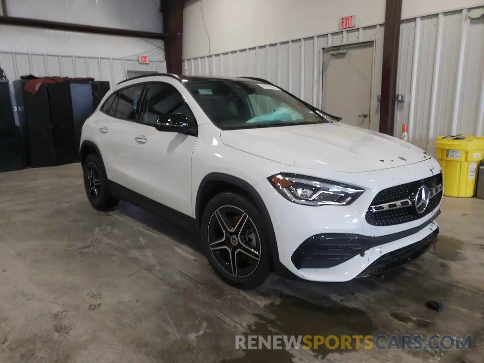 1 Photograph of a damaged car W1N4N4GB6MJ221872 MERCEDES-BENZ GLA-CLASS 2021