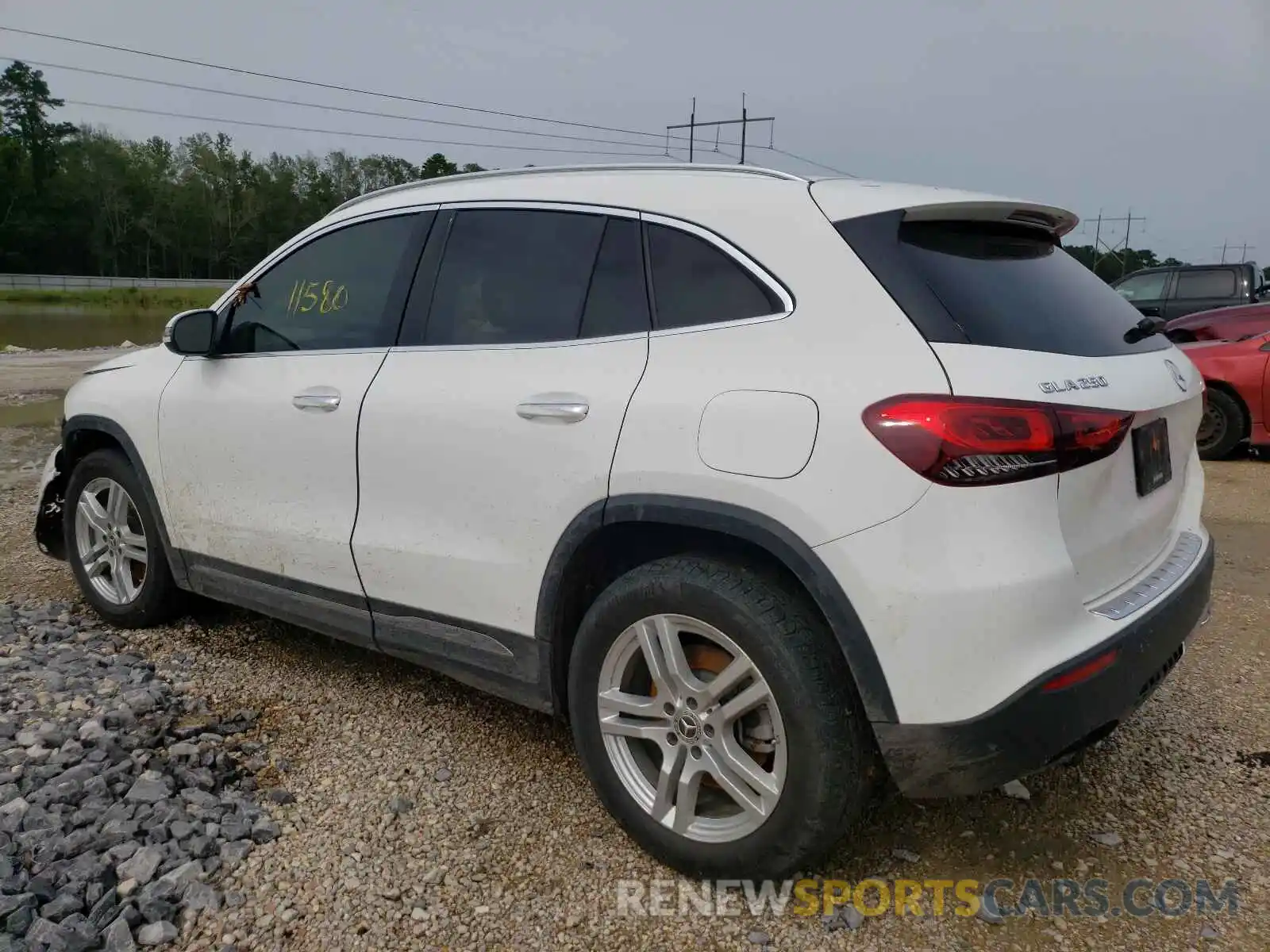 3 Photograph of a damaged car W1N4N4GB6MJ239840 MERCEDES-BENZ GLA-CLASS 2021