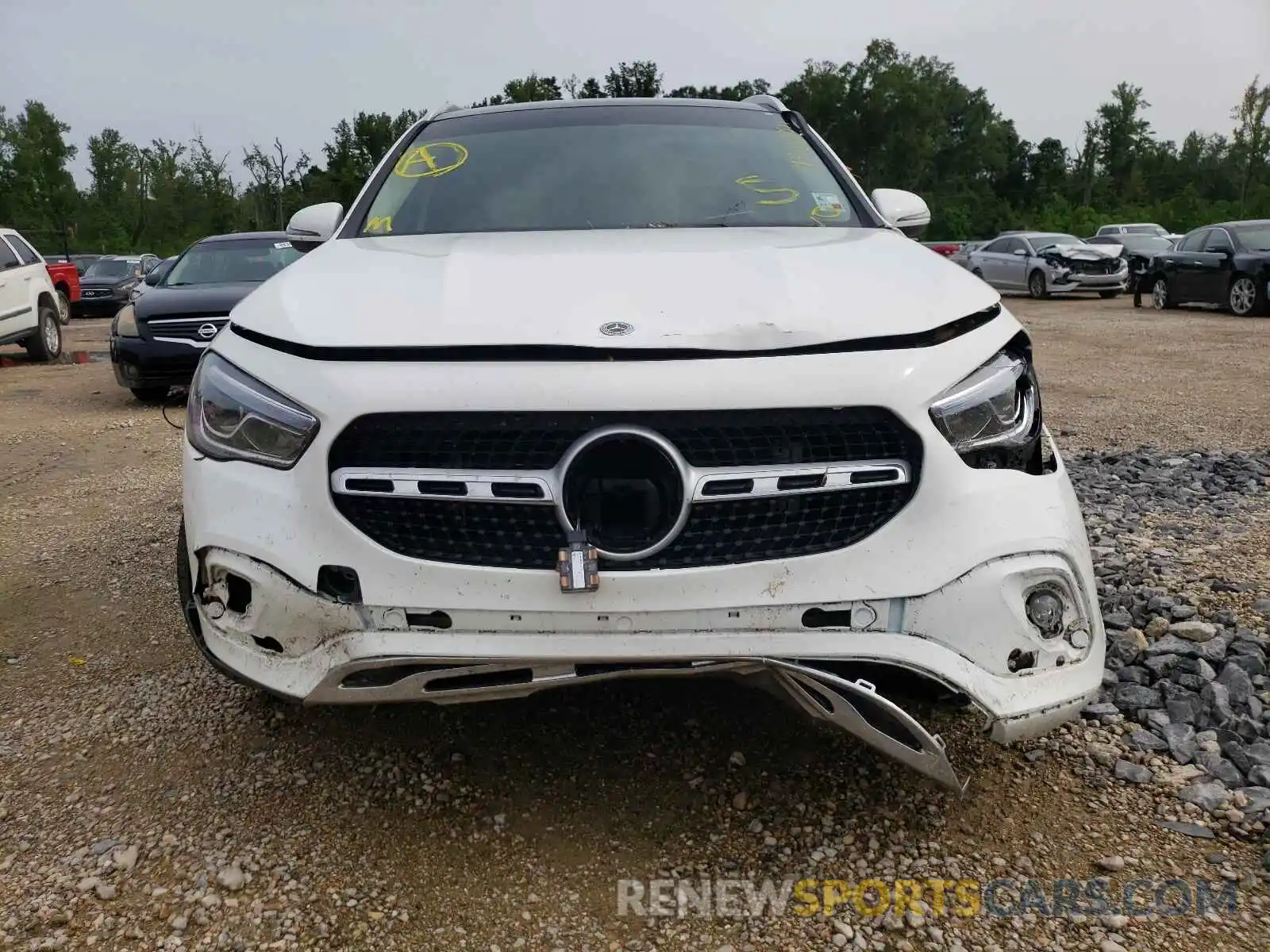 9 Photograph of a damaged car W1N4N4GB6MJ239840 MERCEDES-BENZ GLA-CLASS 2021